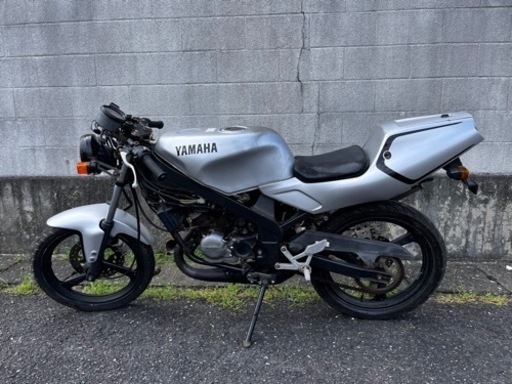 [取引中]原付バイク 希少tzr50r ネイキッド仕様　実働タイヤとチェーン要交換