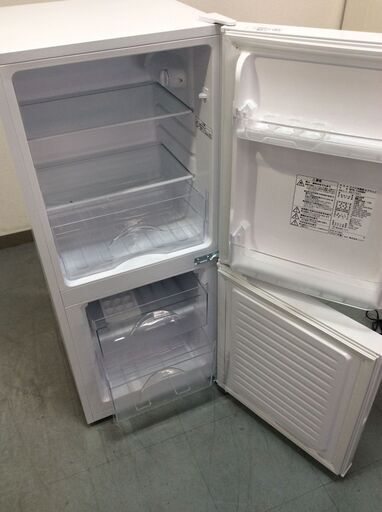 （9/3受渡済）JT7378【NITORI/ニトリ 2ドア冷蔵庫】2021年製 NTR-106WH 家電 キッチン 冷蔵冷凍庫 右開き 106L