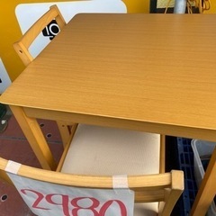 ダイニングテーブル椅子セット！2,980円‼️ 