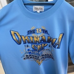 バスケ 部着 沖縄カップTシャツ  Lサイズ