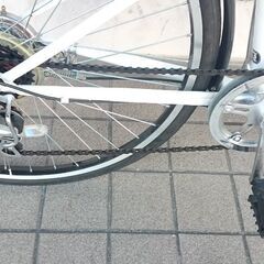 ★★★毎日使うに最適【オートライト泥除付クロスバイク・シマノ外装変速付】★★★