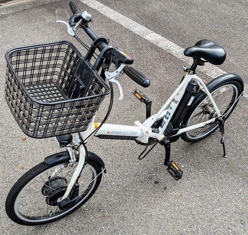 SANYOeneloop折り畳み電動アシスト自転車 【中古】電動アシスト SANYO 