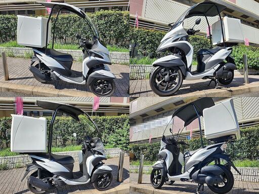 普通免許仕様】点検整備保証付 トリシティ155ABS ZORRO製ルーフ ワイド