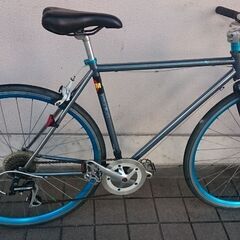 値下げ★★★激安!! 人気車種【あさひ レユニオン クロスバイク・シマノ アセラ外装８段変速】★★★