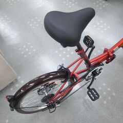 20インチ 折りたたみ自転車 オートライト 外装6段変速 アウトレット 未使用 自転車 モノ市場半田店 119 