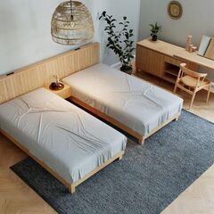 値下げしました【新品・未開封品】NORNA　ノアナ ベッドフレーム