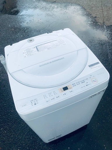 ♦️EJ952番SHARP 全自動電気洗濯機  【2019年製 】