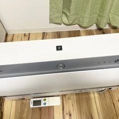 SHARPエアコン AY-F36X-W 室外機 リモコン付