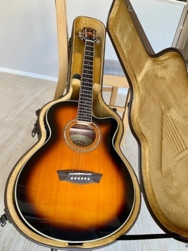 Washburn/ワッシュバーン「エレアコギター」EA14 ATB（ハードケース付き）