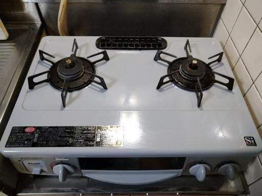 【転売可】Rinnaiリンナイ都市ガス12A/13Aガステーブル　Ｓｉセンサー付きガスコンロ