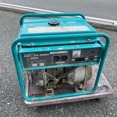☆ 中古品 エンジン駆動発電機 デンヨーニューパワー26000U2 GA-2606U2 