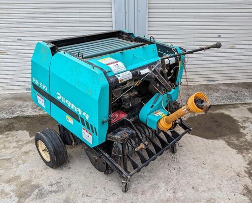 鹿児島発タカキタトラクター用ロールベーラRB510