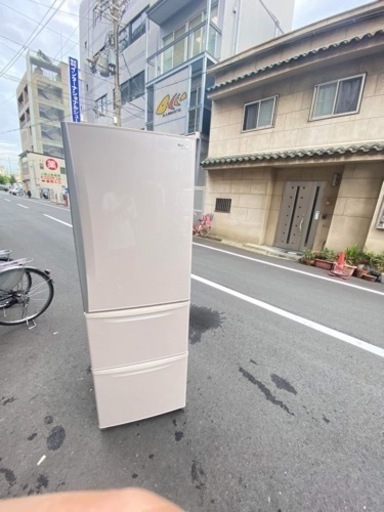 ファミリー冷凍冷蔵庫✅設置込み㊗️保証あり配達可能