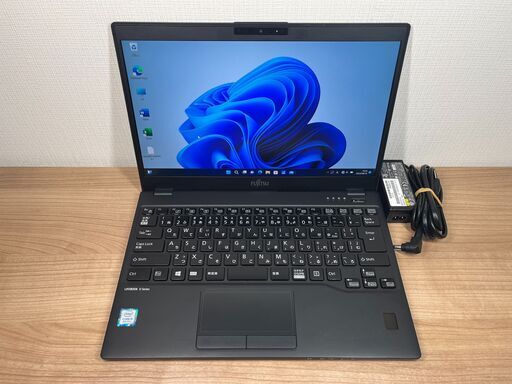 美品・SIM搭載・大容量バッテリー＞　富士通 LIFEBOOK U939/A ８GB/SSD256GB 第８世代 Windows11 Office 極軽量