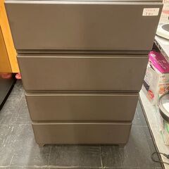 ☆中古￥800！【会員価格￥800】4段プラケース　家具　収納家...