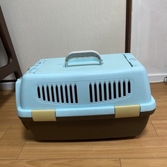 ペットキャリー 猫 小型犬 動物 持ち運び ※パーツ欠損あり