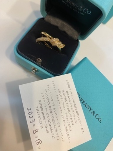 Tiffany 新作ダブルロウリング ダイヤモンド