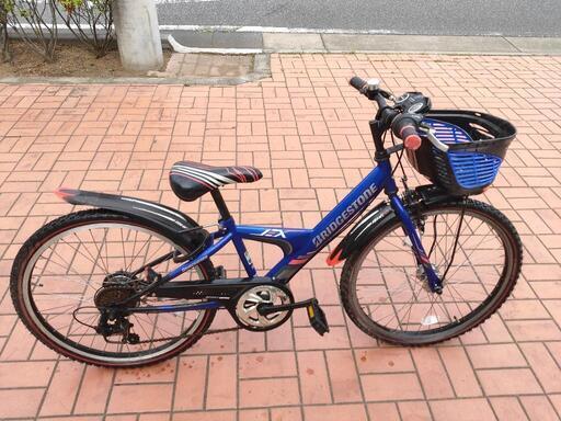 ブリヂストン エクスプレス ジュニア 24型 (青/6段変速) 点灯虫モデル ブリヂストン エクスプレス ジュニア 24型 (青/6段変速) 点灯虫モデル