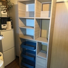 キッチン棚　オーダーメイド　IKEA3段ワゴンおまけ