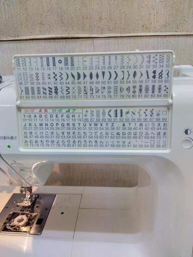 No.056 ジャノメ JANOME コンピューターミシン 文字 S7700