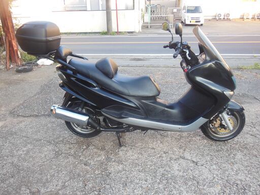 YAMAHA マジェスティ125FI ブラック　RBOX　GIVIキャリア付 カスタム セル始動 軽整備済　登録後すぐ乗り出し可　マジェスティー YAMAHA マジェスティ125FI ブラック RBOX GIVIキャリア付 カスタム