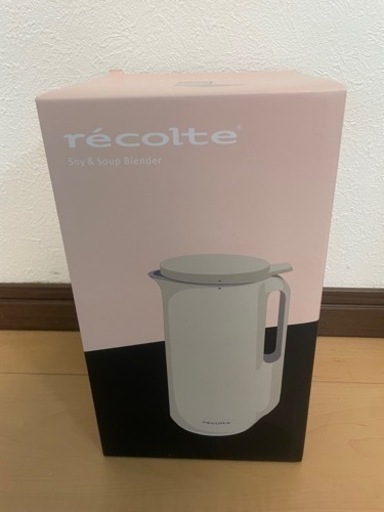 新品未使用　商品名　recolte RSY-1(W) WHITE ソイ\u0026スープ
