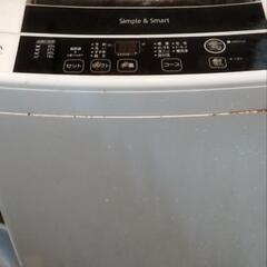 (再掲載)洗濯機（ジャンク品)AQUA)5kgを無料で差し上げます