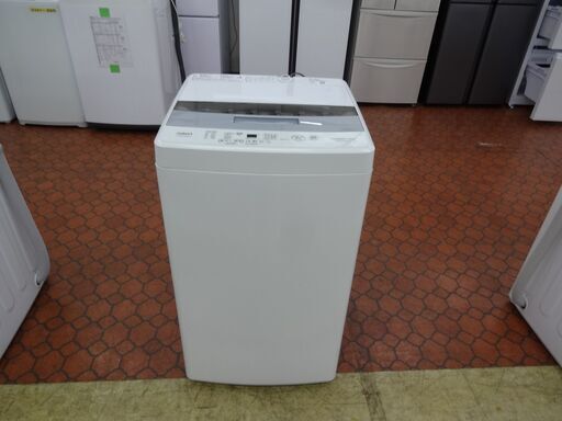 ID 364738　洗濯機4.5K　アクア　２０２０年製　AQW-S45HBK(FS)
