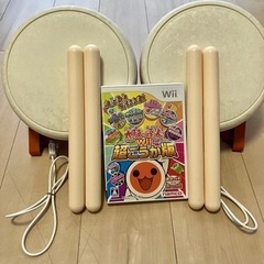 Wii 本体  太鼓の達人　マリオカート　マリオパーティ9  改造タタコン　②