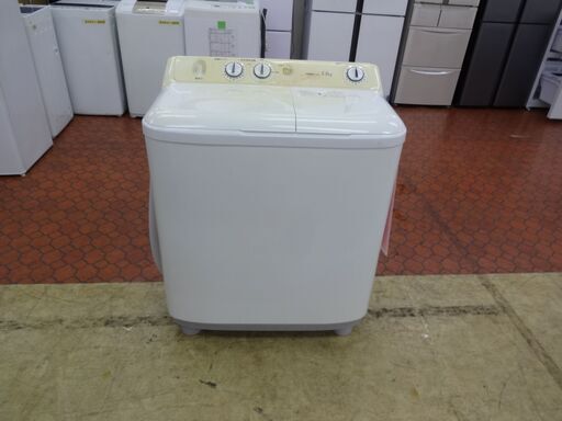 ID 145160　洗濯機２槽式5.5K　ハイアール　日焼け有　２０２０年製　JW-W55E