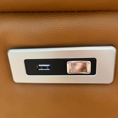 本革×合皮⭐️電動リクライニングソファ♥️