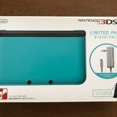 NINTENDO 3DS LL リミテッドパック　ターコイズ×ブラック