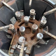 ■①中古品 マルゼン1口コンロ MG-9J 都市ガス 2019年製 スーパージャンボバーナー 鋳物 動作問題なし■