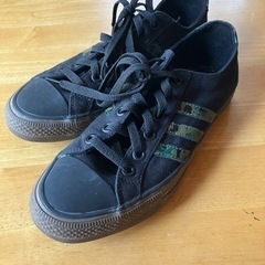 値下げ！　adidas NEO LABEL 迷彩柄　25.5cm