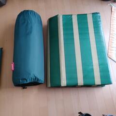 コールマン　ラウンドスクリーン２ルームハウスインナーマット•グランドシート・お座敷マット付