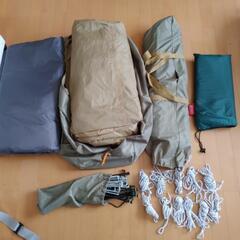 コールマン　ラウンドスクリーン２ルームハウスインナーマット•グランドシート・お座敷マット付