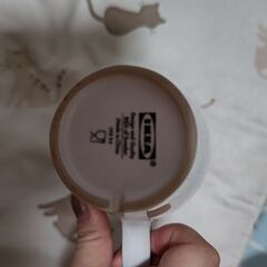 IKEAの白色マグカップ