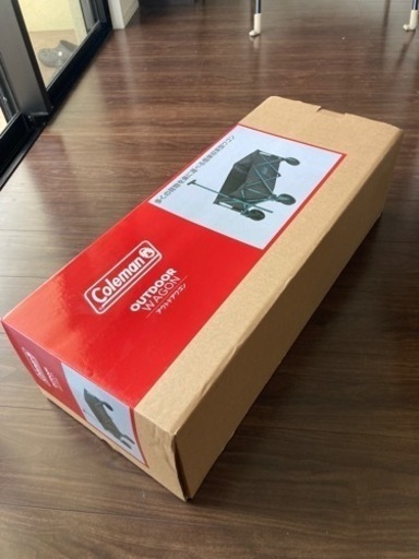 新品未使用【コールマン】アウトドアワゴン（グレー/グリーン）