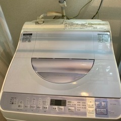 決定しました。【0円】洗濯機　乾燥機能つき　5.5㎏
