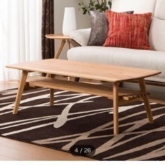 ニトリ　センターテーブル(アルナス 110 LBR)