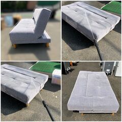 【受付終了】ナフコ two one style ソファベッド 配送無料♬