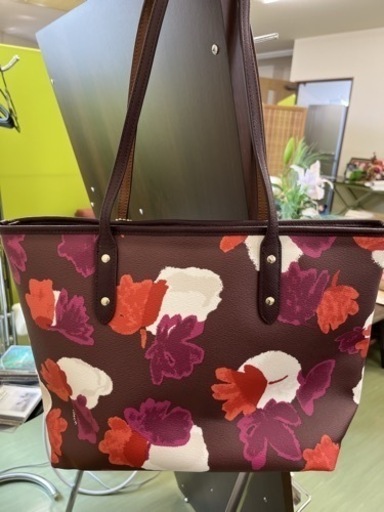 coach コーチ F38396 新品未使用 花柄 トートバック