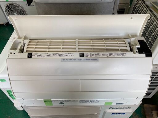 K04457 パナソニック 中古エアコン 主に18畳用 冷房能力 5.6KW ／ 暖房能力 6.7KW - エアコン