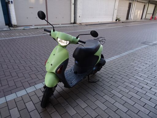 【お買い上げありがとうございました】スズキ  レッツ４　原付 50cc 　バイク　今時点メーター15502km　無料配達 出来る地域あり 問い合わせてください