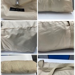 【設営簡単♪写真映えテント☆】GE Tent3.0　NEUTRAL OUTDOOR　NT-TE02　～5人用　ゲル型　ベージュ