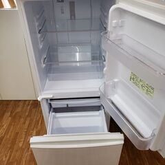 SHARP　2018年製　137L　2ドア冷蔵庫　SJ-D14D-W　