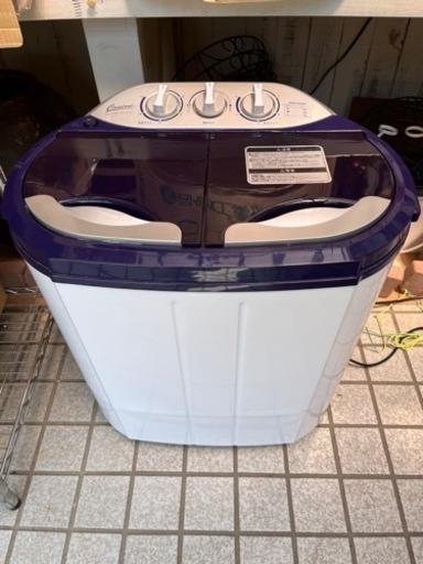 2槽式小型洗濯機　2022年製