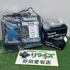 マキタ makita BL1860B/DC18RF リチウムイオンバッテリー×2・充電器