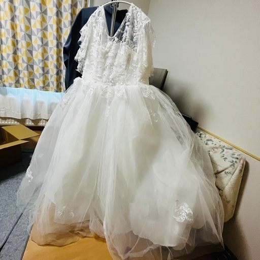【お値下げしました！】ウェディングドレス　大きいサイズ　6XL  花嫁　結婚式　披露宴