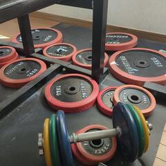 ダンベル・ベンチプレス等筋トレセット